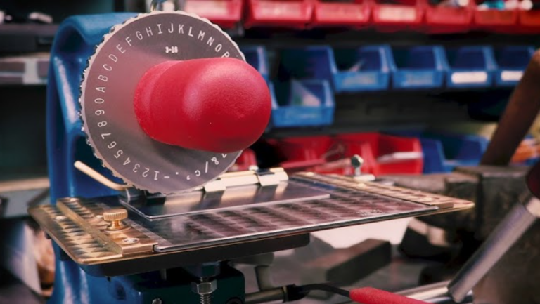 Customization Power Of Model 40B Numbering & Lettering Press